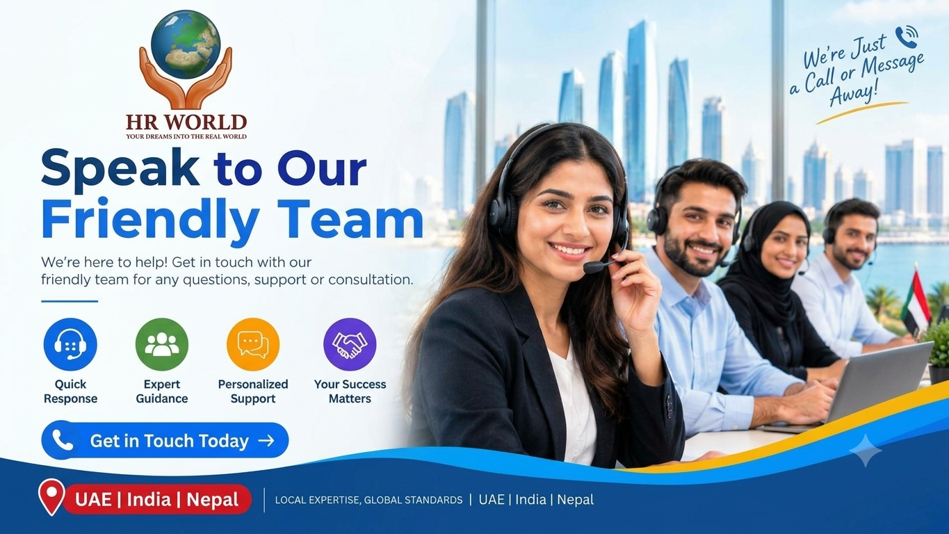 The H.R. World Services team